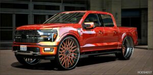 GTA 5 Ford Vehicle Mod: 2024 Ford F150 Donk (Featured)