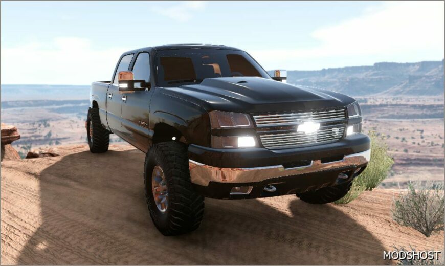 BeamNG Car Mod: 2007 chevy Silverado (cateye) 0.33 (Featured)