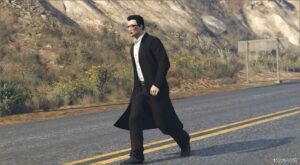 GTA 5 Player Mod: MP Male Coat with Physic (Image #2)