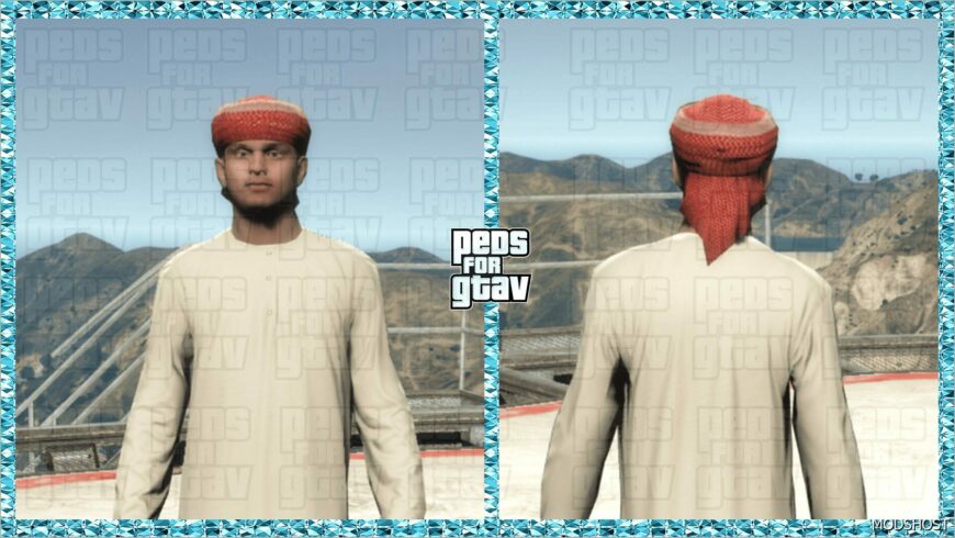 GTA 5 Player Mod: Jeque and Metalhead Add-On PED (Featured)