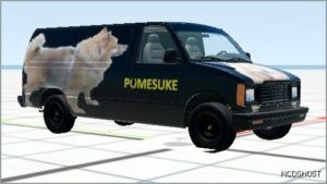 BeamNG Mod: ポメ助カー Pomesuke Car 0.33 (Image #2)