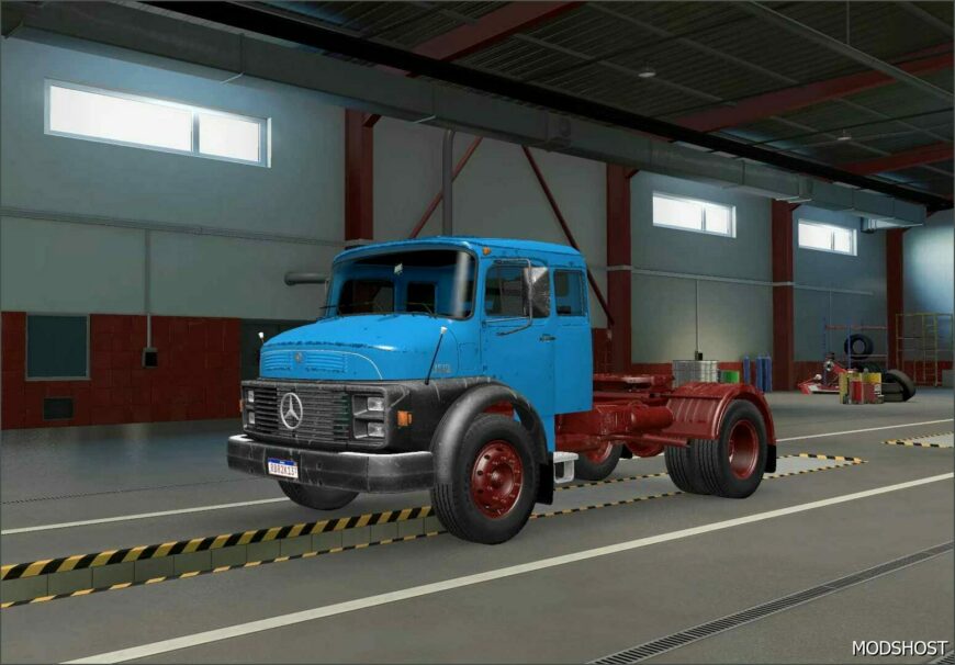 ETS2 Mercedes-Benz Truck Mod: Mercedes Benz 1519 1525 (Featured)