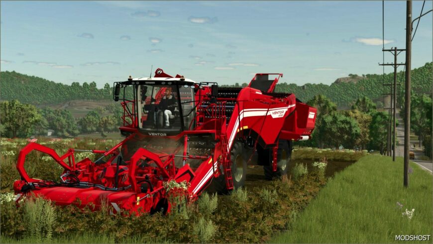 FS25 Harvester Mod: Grimme Ventor 4150 Edit (Featured)