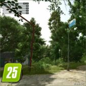 FS25 Decoration Mod: Canadian Dairy Flag (Featured)