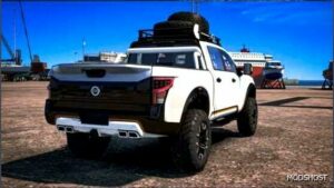 ETS2 Nissan Car Mod: Titan Warrior 2017 (Featured)