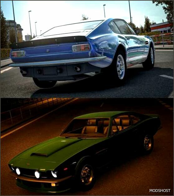 ETS2 Car Mod: Aston Martin V8 Vantage 1977 (Featured)