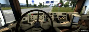 ETS2 RJL Mod: 4Series Cream&Brown Interior 1.53 (Image #3)