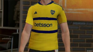 GTA 5 Player Mod: Boca Juniors 23/24 (Image #2)