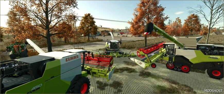 FS25 Claas Mod: Harvester Pack V1.3 (Featured)