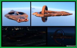 GTA 5 Vehicle Mod: Star Trek: Vulcan D’Kyr-Class Add-On V0.1 (Featured)