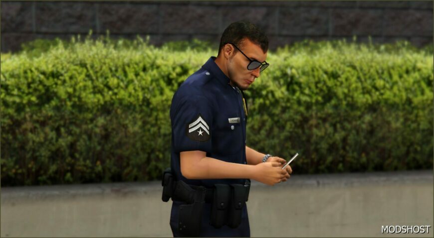 GTA 5 Player Mod: Beta Policemen Restoration V1.1 (Featured)