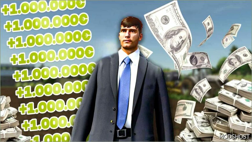 FS25 Mod: Money Cheat V1.1 (Featured)