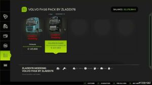 FS25 Volvo Truck Mod: FH16 Pack (Image #2)