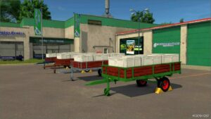 FS25 Mod: Vine Hand Harvest Trailer V1.0.0.1 (Featured)