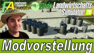 FS25 Mod: FED Mods Pack Multisilos BGA V1.1 (Featured)