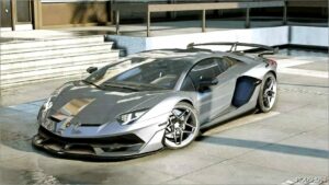 GTA 5 Lamborghini Vehicle Mod: Aventador SVJ Twin Turbo (Featured)