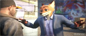 GTA 5 Player Mod: Nick Wilde “Zootopia” Add-On PED (Image #2)