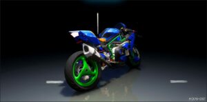 GTA 5 Vehicle Mod: Kawasaki Ninja H2 Add-On / Fivem (Image #3)