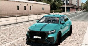 ETS2 Audi Car Mod: 2024 Audi RSQ8 Mansory V1.3 (Image #2)