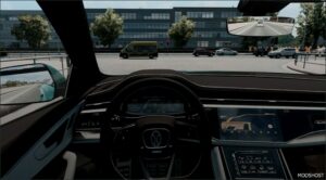 ETS2 Audi Car Mod: 2024 Audi RSQ8 Mansory V1.3 (Image #4)