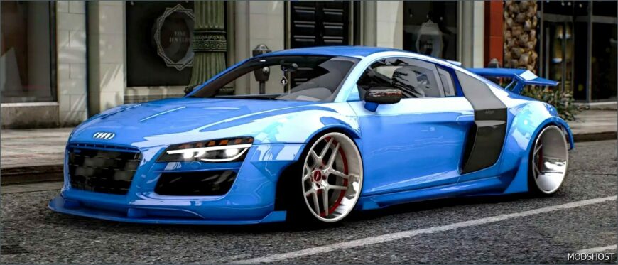 GTA 5 Audi Vehicle Mod: R8 Combat (Featured)