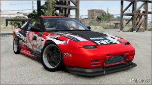 BeamNG Nissan Car Mod: Silvia S13 0.33 (Featured)