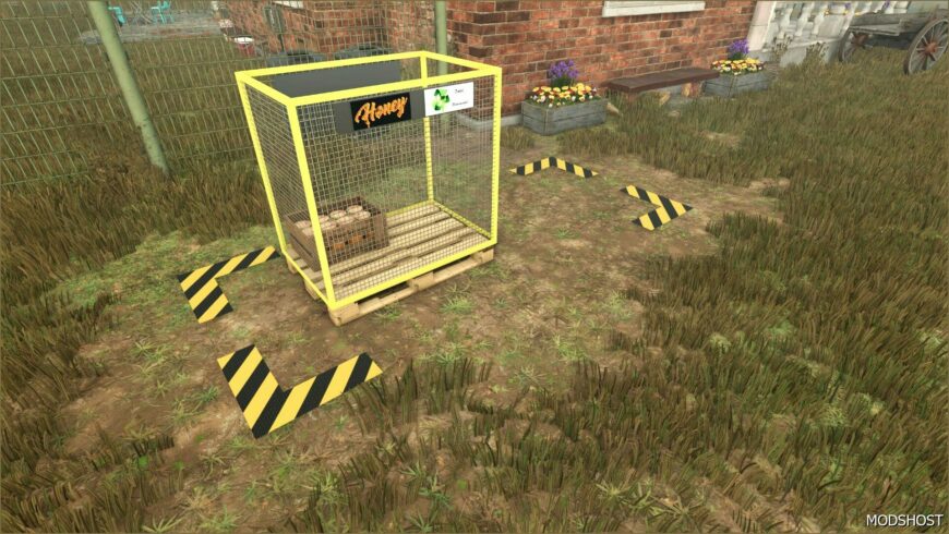 FS25 Mod: Fillable Pallet (Wool, Honey, Eggs) (Featured)