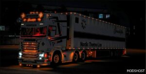 ETS2 Scania Mod: 6 Series R560 Megamod+Trailer V4.0 (Image #4)