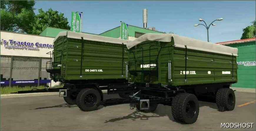 FS25 Trailer Mod: Brantner Pack Edit Black Bird (Featured)