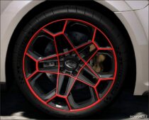 GTA 5 Vehicle Mod: Wheel Techart Daytona 2 (Included 5 Versions) Add-On / Replace V1 (Image #4)