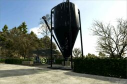 FS25 Mod: Crushed Stone Silo (Featured)