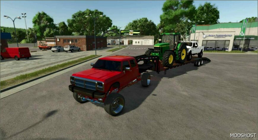 FS25 Low Mod: PJ 40FT Gooseneck Flatdec (Featured)