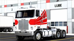 ATS Truck Mod: GMC White Cabover V1.4 (Featured)