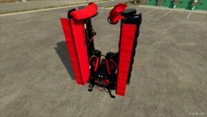 FS25 Mower Mod: Novacat A10 Crossflow Black / Red (Image #4)