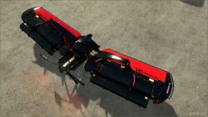 FS25 Mower Mod: Novacat A10 Crossflow Black / Red (Image #5)