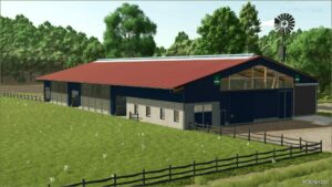 FS25 Mod: Large Cowshed (Featured)