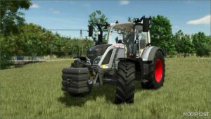 FS25 Fendt Tractor Mod: 500 Vario (200HP + Colors) (Featured)