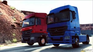 BeamNG Mercedes-Benz Truck Mod: MP3 0.33 (Featured)