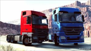 BeamNG Mercedes-Benz Truck Mod: MP3 0.33 (Image #3)