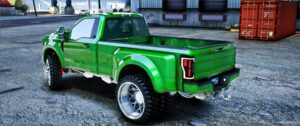 GTA 5 Ford Vehicle Mod: Anylevel Ford F450 Single CAB on JTX Forged Wheels (Image #3)