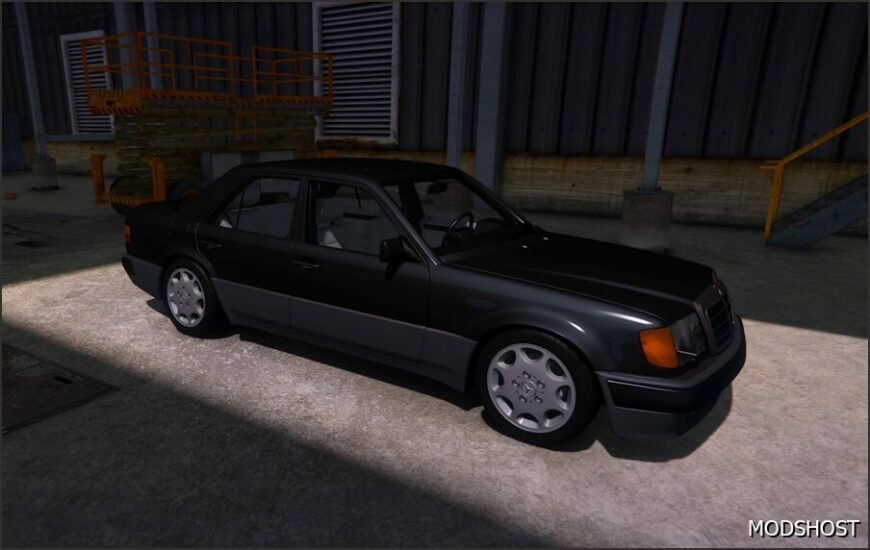 GTA 5 Mercedes-Benz Vehicle Mod: 1992 Mercedes-Benz W124 500E Add-On (Featured)