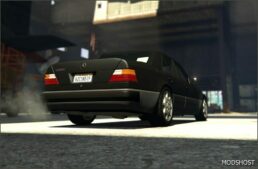 GTA 5 Mercedes-Benz Vehicle Mod: 1992 Mercedes-Benz W124 500E Add-On (Image #2)