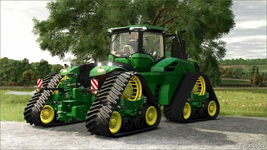 FS25 John Deere Tractor Mod: 9RX 490/590 780HP (Featured)