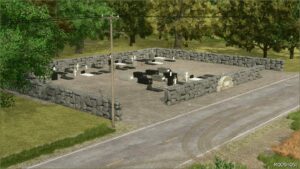 FS25 Decoration Mod: Evergreen Cemetery (Image #4)