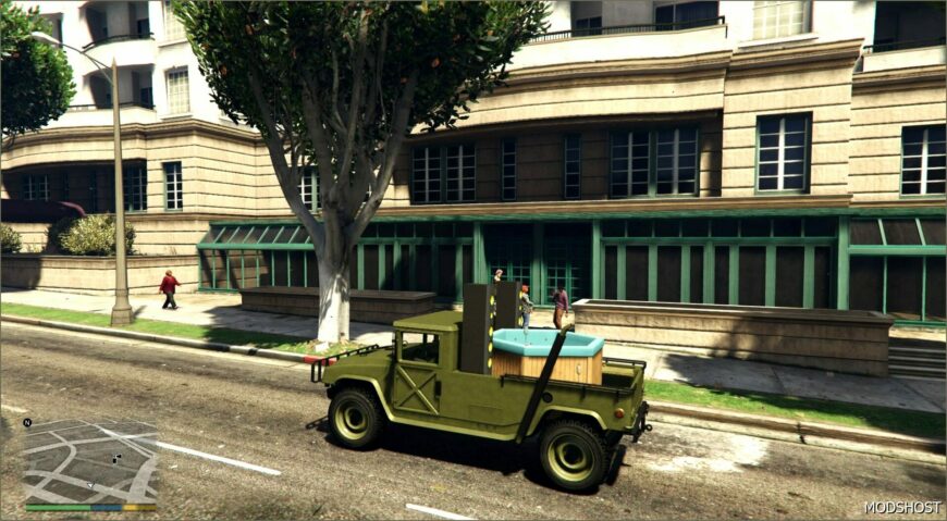 GTA 5 Vehicle Mod: Squaddie Jacuzzi Party Add-On (Featured)