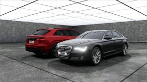 BeamNG Audi Car Mod: A8 and RSQ8 0.33 (Featured)