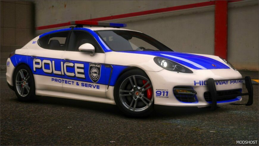 GTA 5 Vehicle Mod: Nfshp: 2010 Pfister Panamera Turbo Scpd Add-On | NON ELS | Sounds | Vehfuncsv | Template (Featured)