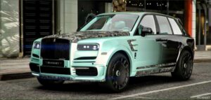 GTA 5 Rolls Royce Vehicle Mod: Cullinan Mansory Tiffany (Image #2)