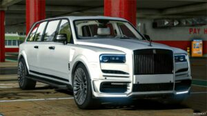 GTA 5 Rolls Royce Vehicle Mod: Cullinan Limo (Featured)