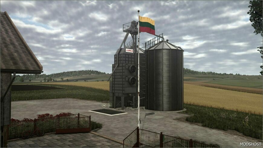 FS25 Decoration Mod: Lithuanian Flag (Featured)